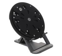 Hoement Círculo de Quintas para Guitarra Rueda Melódica de Aleación de Aluminio Pulsador Metálico Herramienta Portátil para Práctica de Acordes y Escalas Asistente Adecuado para