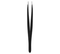 Hoement Clip para cejas y barba de acero inoxidable con puntas finas para depilación facial, grosor 1,5 mm, adecuado para eliminar vello encarnado en salones profesionales y uso en casa