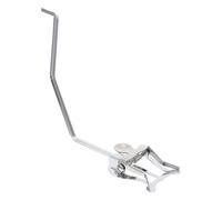 Hoement Clip para Partituras de Marcha para Barítono y Tuba, Ligero y Resistente, Chapado Metálico Plata, Accesorio Portátil para Instrumentos Musicales