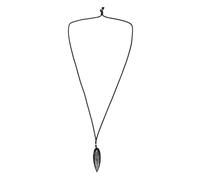 Hoement Collar Colgante de Piedra Natural de Amonita Grande para Decoración del Hogar y Joyería Femenina Diseño Realista con Propósito Educativo