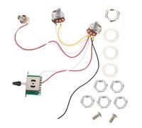 Hoement Conjunto de Control de Circuito Fácil Instalación para Guitarra Eléctrica Placa de Filamento Potenciómetro 500k y Componentes Electrónicos para Uso