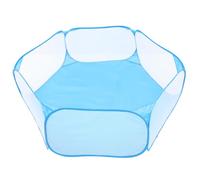 Hoement Corralito Plegable para Mascotas Pequeñas, Hexagonal, Poliéster | Monitoreo Fácil, Ligero y Rápido de Montar, para Gatos, Camping y Habitación