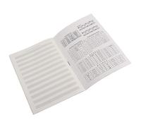 Hoement Cuaderno de Música Pestañas para Material Escolar y Oficina, Papel, Adecuado para Estudiantes y Talentos Musicales Escuela