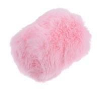 Hoement Cubierta De Micrófono Furry De Plush para Parabrisas Antiviento y Filtro De Funda De Microfono Peluda para Entornos Ventosos