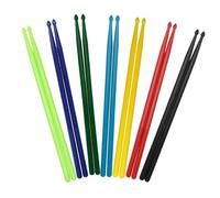 Hoement de Baquetas para Batería de Nailon 5a Juego de 7 Pares Sonido 3d Ligeras y Duraderas y Diseño Antideslizante Ideales para Práctica en Casa o Escuela