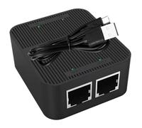 Hoement Divisor Ethernet Adaptador para Conexiones Compatible Routers y Computadoras Instalación y Estable Mbps
