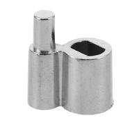 Hoement Eje de Rotor de Metal para Reparación de Instrumentos de Viento Metal Conector de Varillaje para Válvulas Rotatorias en Trombón y Trompa, Uso Profesional