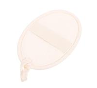 Hoement Esponja Vegetal Exfoliante para Ducha, Lufa Natural Beige, Piel, Elimina Células Muertas, Fácil de Sujetar