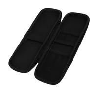 Hoement Estuche Rígido de Viaje para Cepillo de Dientes Eléctrico EVA con Bolsillo de Malla Protector Portátil y Organizador para Bolígrafos y Accesorios Grande Negro