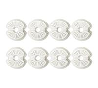 Hoement Filtros de Fuente para Gatos y Mascotas 2 Juegos Filtro Circular de Abs y Tela No Tejida para Hogar Que Proporciona Agua Limpia y Fomenta Beber