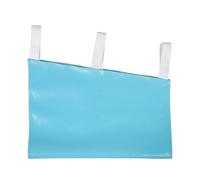 Hoement Funda Antideslizante para Pies de Sillón Dental, Protector Azul con Banda Elástica, Repuesto para Unidades Clínicas, Almohadilla Reutilizable para Cuidado Bucal Profesional
