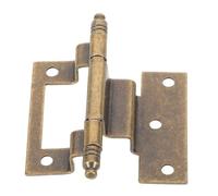 Hoement Grandfather Clock Mechanical Door Hinges Vintage Metal Restoration Parts Precision Fitting Easy DIY Installation For Antique Clock Repair