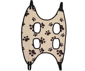 Hoement Hamaca para Mascotas para Cortar Uñas y Baño, Tela Cuatro Orificios | Aseo Felino y Canino, No se Estira, Válida para Varios Tamaños, Uso en Jaula, Cama Colgante Estilo Aleatorio
