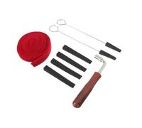 Hoement Herramientas para Piano Llave de Afinación Profesional Varillas de Afinación y Sordinas para Diapasón Suministros para Afinar Pianos