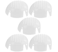 Hoement Inserto de Casco de Seguridad Kr8883pe Entornos Riesgo 5 Piezas Inserción de Gorra contra Golpes Pe Blanco, Mantiene la Forma, para Trabajadores al Aire Libre