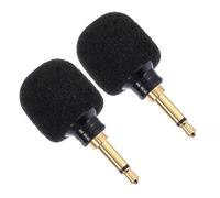 Hoement Juego De Micrófonos para Transmisión En Micrófono De Condensador Esponja Suave Portátil para Computadora Portátil Y Hogar para Cantar Y Grabar