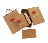 Hoement Juego de Papel para Escribir Cartas de San Valentín Sobres Rojos de Papel Exquisitamente Elaborados para Regalos y Confesiones