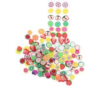 Hoement Kit de Decoración de Uñas DIY Rodajas de Frutas de Resina, 4 Paquetes Organizados Diseños Creativos para Festival y Manicura Profesional Varios estilos