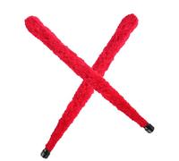 Hoement Kit de Limpieza para Saxofón Alto 2 Piezas Cepillo de Nailon Suave Color Rojo para Eliminar Polvo y Residuos Hisopo Compacto para Instrumentos de Viento Madera Adecuado para