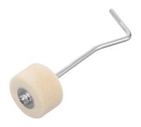 Hoement Martillo de Pedal de Bombo Ajustable de Metal Cabeza de Fieltro para Batería, Accesorio Profesional para Sonidos Claros y Definidos