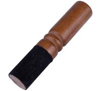 Hoement Mazo Resistente y Fácil de Sostener Cuero Marrón Hecho a Mano Accesorio para Instrumentos Musicales Budistas para Cuenco Tibetano de Meditación