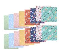 Hoement Mejora la Habilidad y Potencia la Inteligencia de Papel Cuadrado para Manualidades Navideñas 60 Hojas Papel de Colores para Scrapbooking y DIY