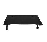 Hoement Mesa Adaptable para Silla de Ruedas Bandeja Ligera y Portavasos, Plegable y Portátil para Actividades al Aire Libre y Camping