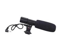 Hoement Micrófono De Profesional para Grabación De Audio Cámara DSLR Vlogging y Streaming Compatible con Teléfonos Móviles y Videocámaras con Cable Alta Sensibilidad