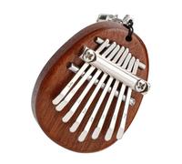 Hoement Mini Piano Pulgar Kalimba De Madera Tonos Instrumento Musical Portátil Para Amantes Música Diseño Exclusivo Sonido y Brillante Para Principiantes y Familias