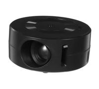 Hoement Mini Proyector Portátil para Smartphone Compatible 1080p, Material Abs y Vidrio, Adecuado para Películas y Entretenimiento en Exteriores