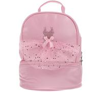 Hoement Mochila de Ballet y Color Aleatorio Gran Capacidad para Niñas Varios Estilos Bolsa de Baile y Diseño de PU Cuero Estilo Elegante Adecuado para School y Decoracion Colegio