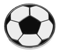 Hoement Moneda de Árbitro Conveniente para Fútbol, Metal Blanco | Acabado Liso, Reutilizable y Fácil de Llevar, para Decisiones en Partidos, Árbitros y Organizadores