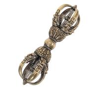 Hoement Mortero Zen Phurba De Latón Antiguo Hecho A Mano | Adornos De Mesa, Estatua Antigua Dorje Pesada, Regalo De Budismo Feng, Templos Del Hogar, Artículo, Ritual Budista, Meditación,