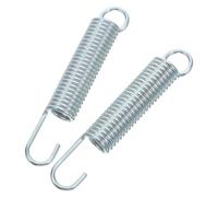 Hoement Muelles de tracción para sofá reclinable de Acero, 2 Piezas, Gancho Doble y Cuello Largo, Repuesto para Muebles de Movimiento, Uso en reposapiés de Silla