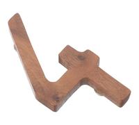 Hoement Número de Casa de Madera Maciza 3d para Exterior, Diseño Rústico y Práctico, Fácil de Identificar para Decoración de Puertas y Proyectos DIY