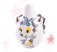 Hoement Ocarina De Cerámica Para Principiantes Flauta De Ocarina Instrumento Musical Decoración Portátil