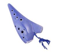 Hoement Ocarina de Cerámica para Principiantes Flauta Tradicional C con Funda y Libro Educativo Instrumento Musical de Viento para Estudiantes