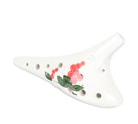 Hoement Ocarina De Pintada Mano Instrumento Musical Para Principiantes y Niño Niña Para Aprender Tocar