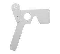 Hoement Oclusor Ocular Plástico Ergonómico para Examen de Astigmatismo para Perezoso Herramienta Óptica Manual para