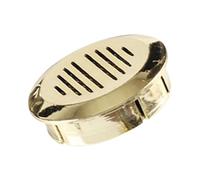 Hoement Paquetes de Humedad Seguro y Confiable Humidificador Redondo Dorado, Material Abs y Esponja para Preservar Frescura y Sabor para Cigarros en Estuches Humificadores