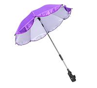 Hoement Paraguas Para Cochecito De Sombrilla Multifuncional Para Exteriores Morado Accesorios Para Carrito De Sombrilla Para Cochecito Para Carrito De Bebe Para Paseos El Parque o Calles s