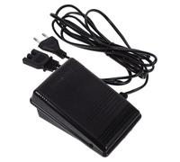 Hoement Pedal Eléctrico para Máquina de Coser Cable 220v, Enchufe de Tres Clavijas, Controlador de Velocidad Variable, Accesorio para Costura en Hogar y Talleres