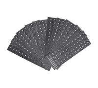 Hoement Pegatina Teclado Español de PVC Negro, 10 Unidades, Prácticas para Portátil y Pc, sin Residuos al Retirar, Adecuado para Oficina y Escuela