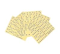 Hoement Pegatinas Para Diapasón De Guitarra 7 Piezas Calcomanías Numéricas Para Guitarra Adhesivos Removibles Para Principiantes Fáciles De Aplicar Residuos Uso Compatible y Eléctrica