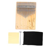 Hoement Piano De Pulgar De Teclas De Madera Instrumento De Dedo Kalimba Portátil Para Principiantes y Estudiantes Prácticas Caseras