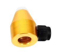 Hoement Pies Para Diapasón De Meditación 8 Colores, Soporte De Calcedonia Natural, Piezas Aplicables Lisas Para Repuesto De Diapasón, Accesorios Para Terapia Sonora, Uso Relajación y Armonización