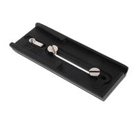 Hoement Placa de Liberación Rápida Compatible con Trípode para Cámara Diseño Ligero de Aleación de Aluminio y Plástico, Estabilidad Profesional para Fotografía de Viaje y Exterior