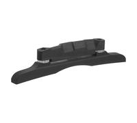 Hoement Puente de Mandolina de Madera Negra Monturas, Accesorio para Mandolina Entonación Precisa y Durabilidad Excepcional, Adecuado para Conciertos y Presentaciones