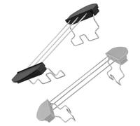 Hoement Rejilla Inoxidable 2piezas y Pan Acero Sándwiches de Tostar Silicona, Multifuncional y Fácil de Limpiar para Accesorios de Tostadora