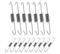 Hoement Resortes de Tensión para Sofá Reclinable 1,4x11x98 Mm, Kit de 20 Resortes de Acero para Reparación de Sillones Reclinables, Piezas de Repuesto Duraderas para Muebles del Hogar
